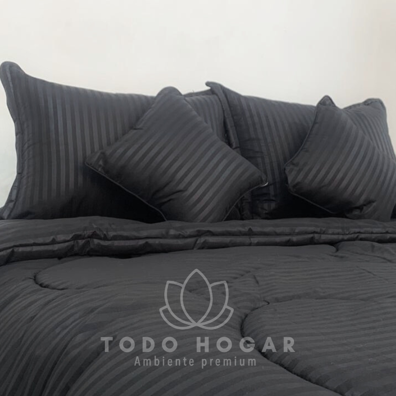 Edredon Acolchado Foam® + Cojines🎁| Cama Doble 1.40cm*1.90cm
