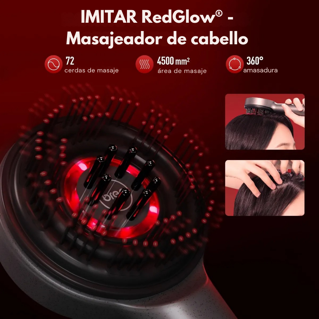RedGlow® - Masajeador de cabello