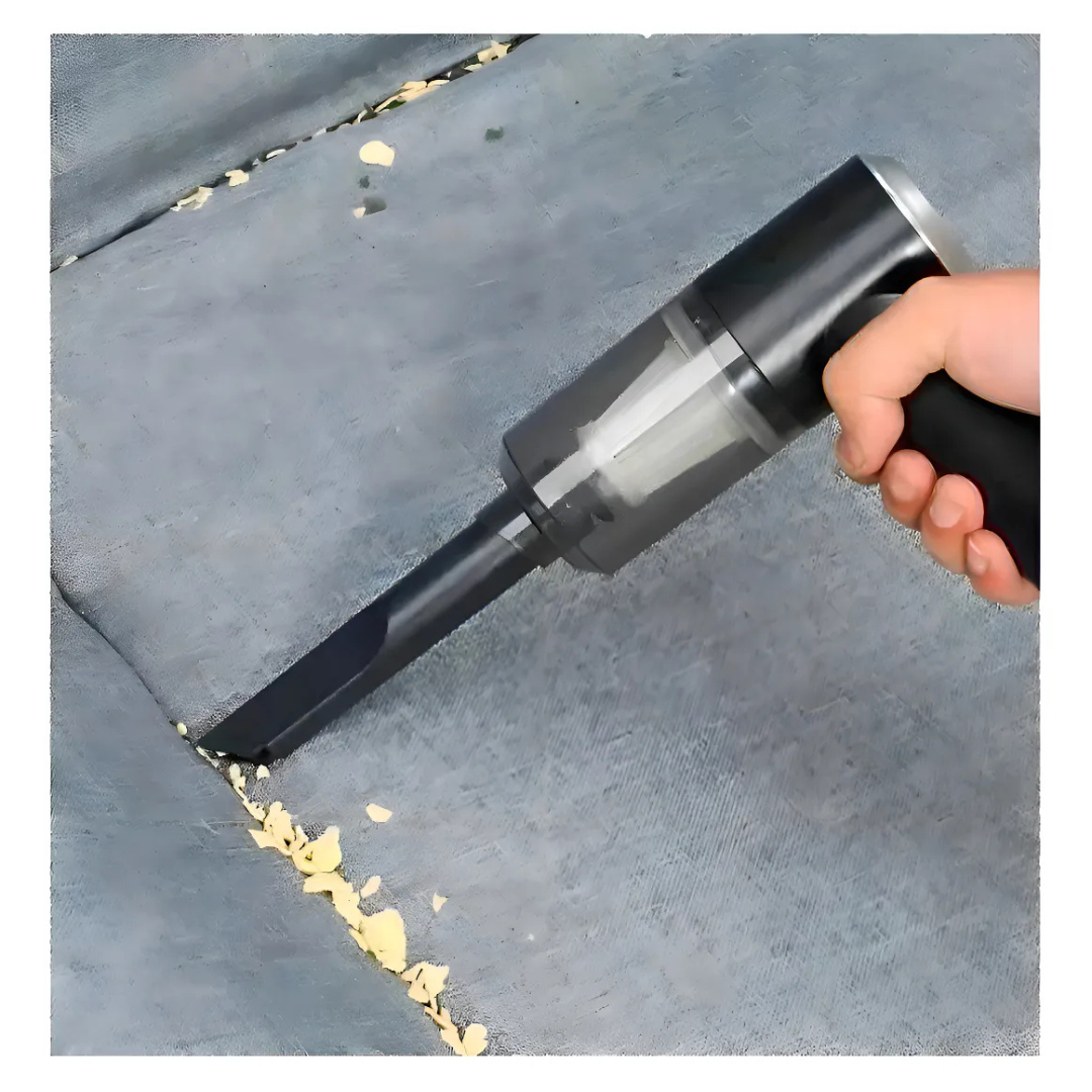 Mini Aspiradora Recargable Para Autos - AutoVac®