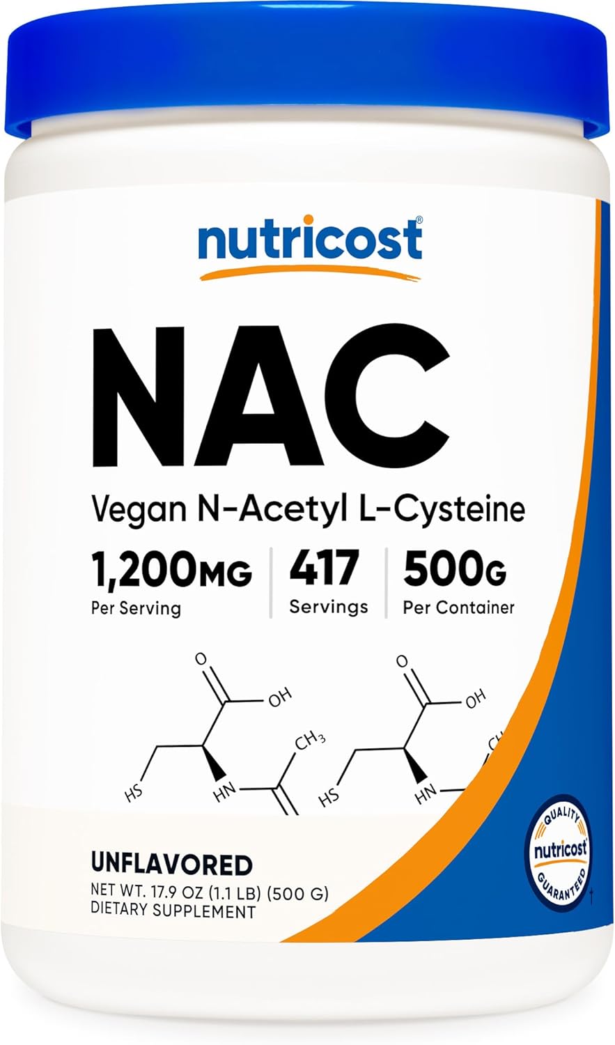 N AcetilCisteina (NAC) en Polvo - Premium