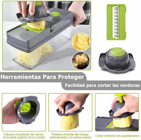 PICADOR MULTIFUNCIONAL 14 EN 1 Veggie®