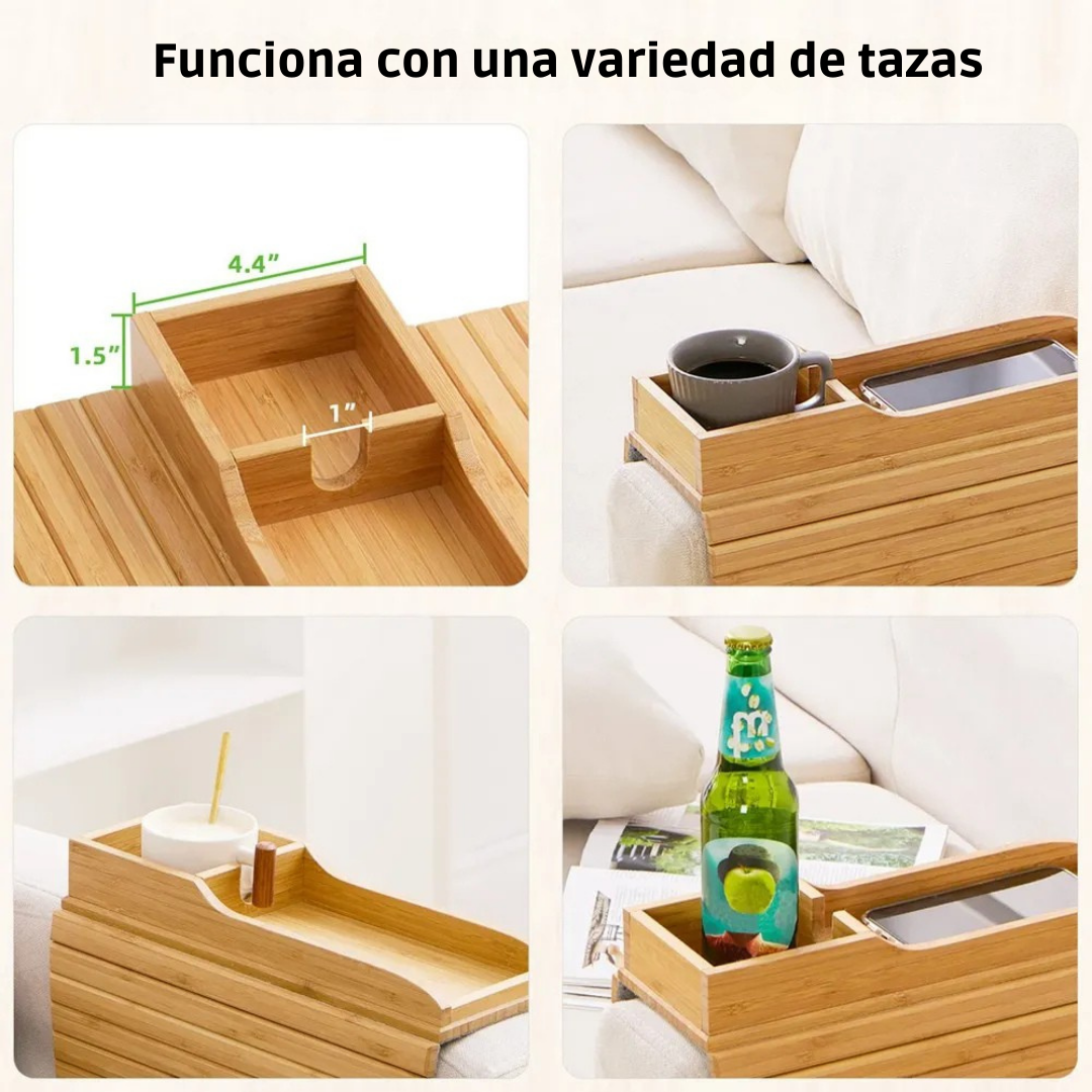 Bandeja Reposabrazos CalmDrink®