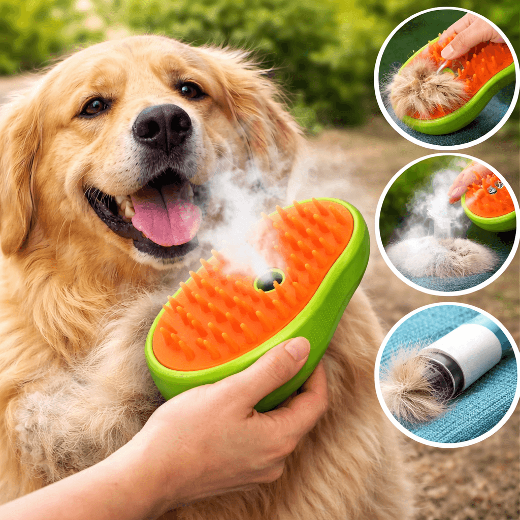Cepillo Para Mascotas 3 En 1 - TridentPet