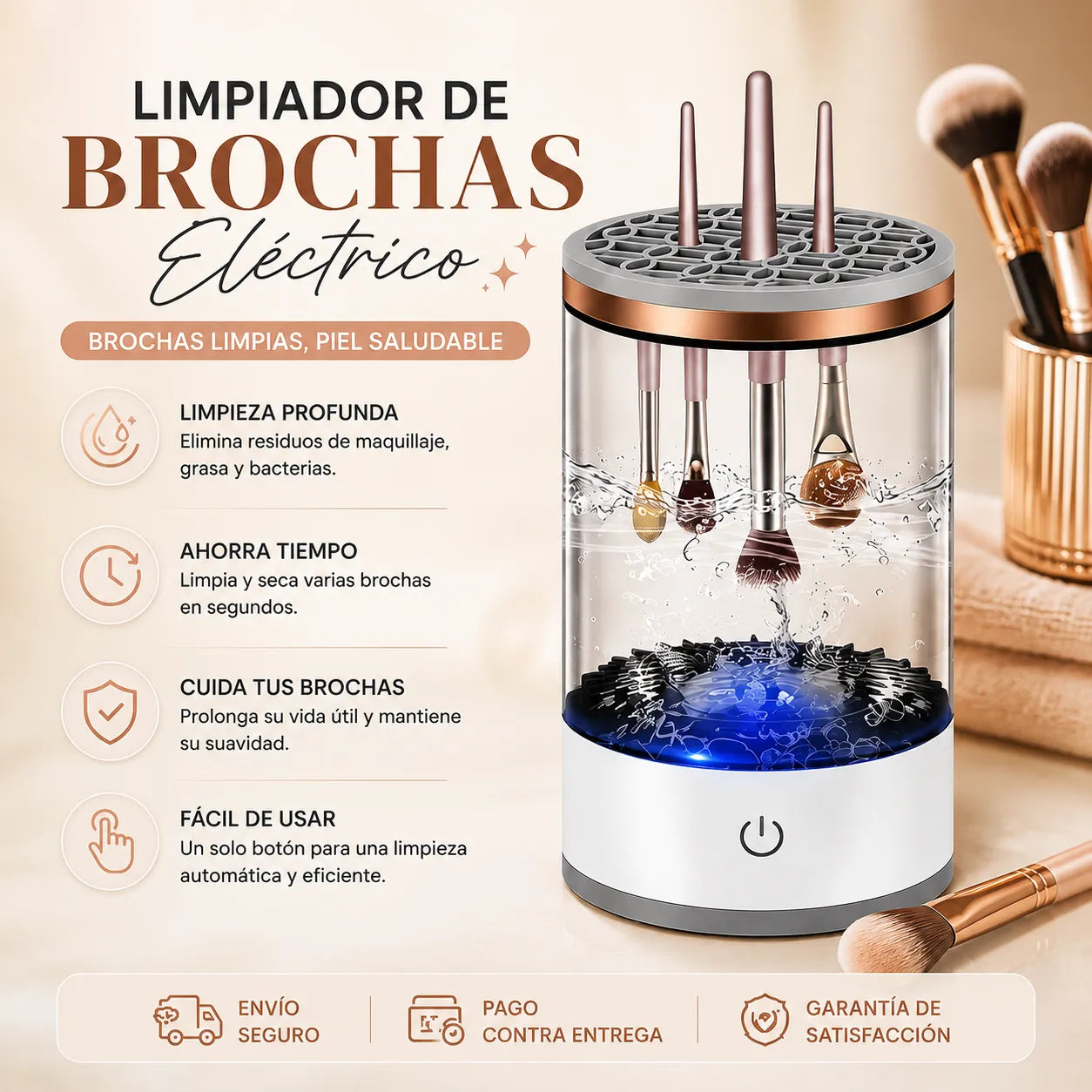 Limpiador De Brochas Eletrico - Brushia™
