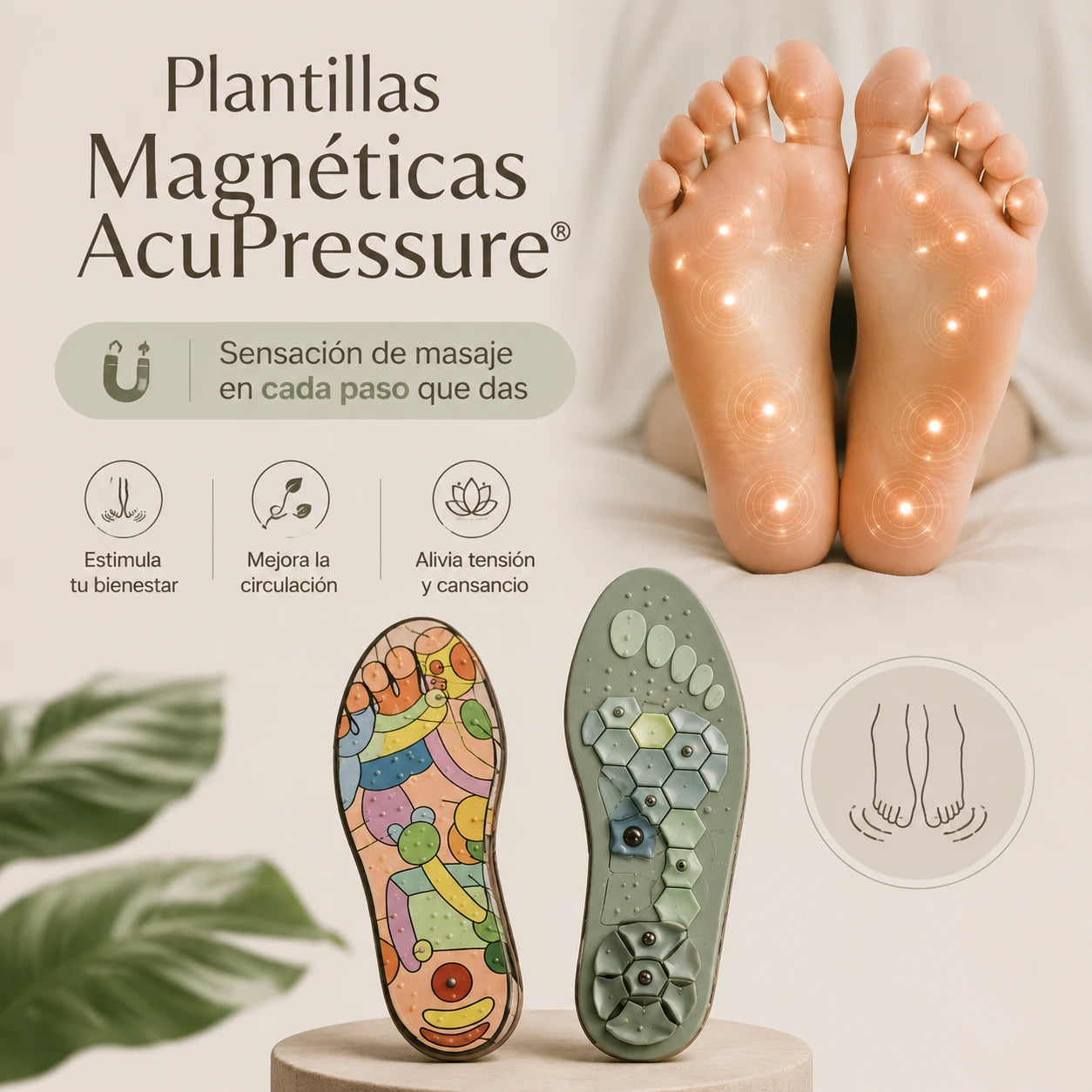 Plantillas Magneticas AcuPressure®