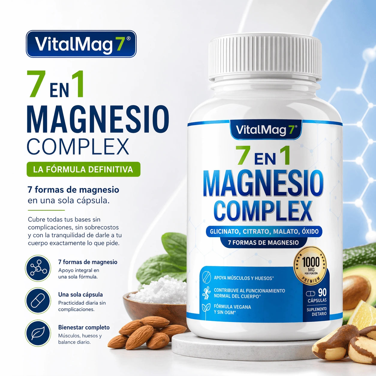 7 En 1 Magnesio Complex - VitalMag 7