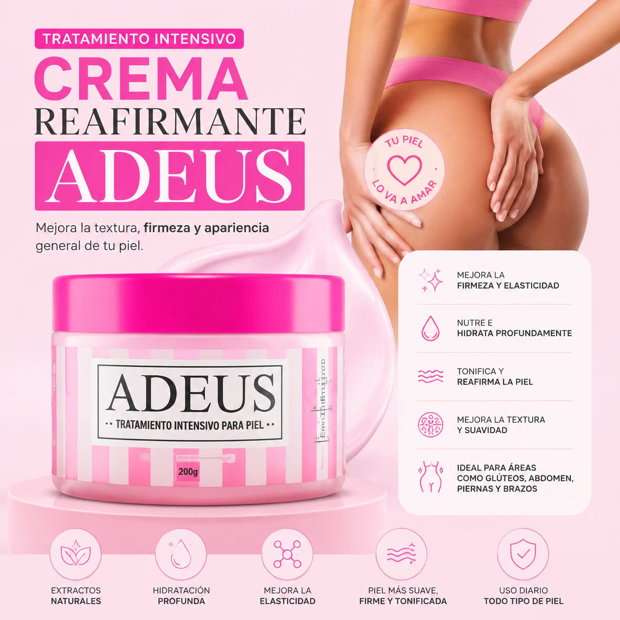 Crema Reafirmante Adeusx