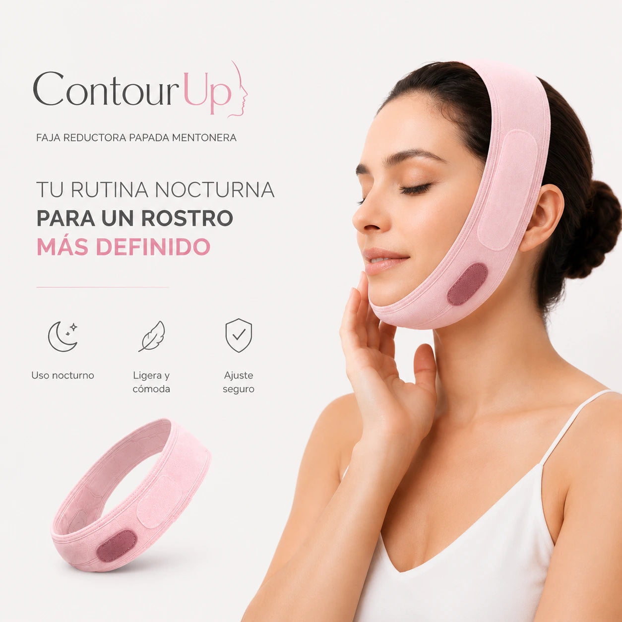 Faja Reductora Papada Mentonera - ContourUp