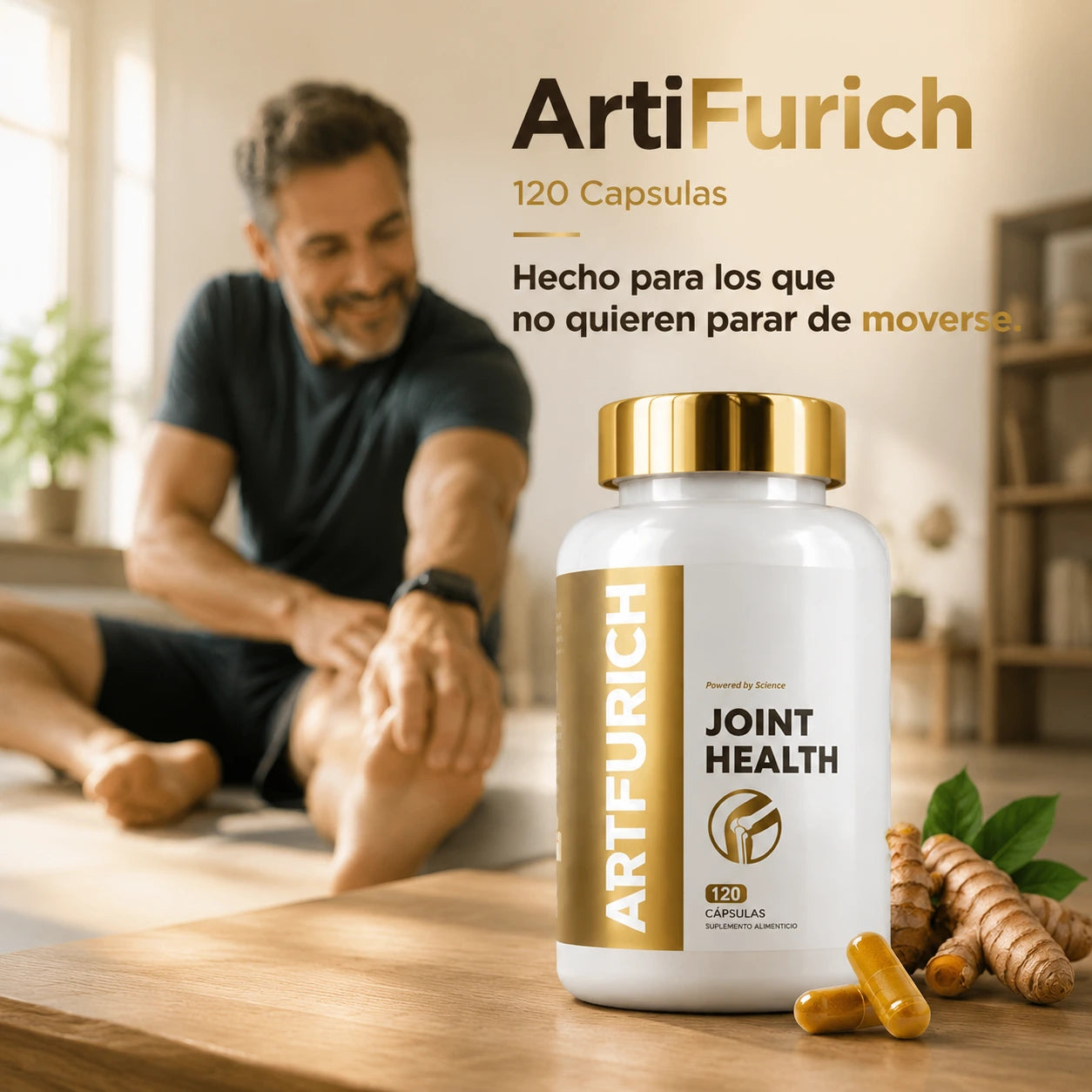 ArtiFurich 120 Capsulas | Siempre en movimiento sin importar la edad