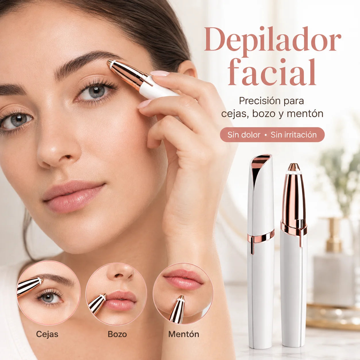 Depilador de Cejas FlawEasy | Sin dolor
