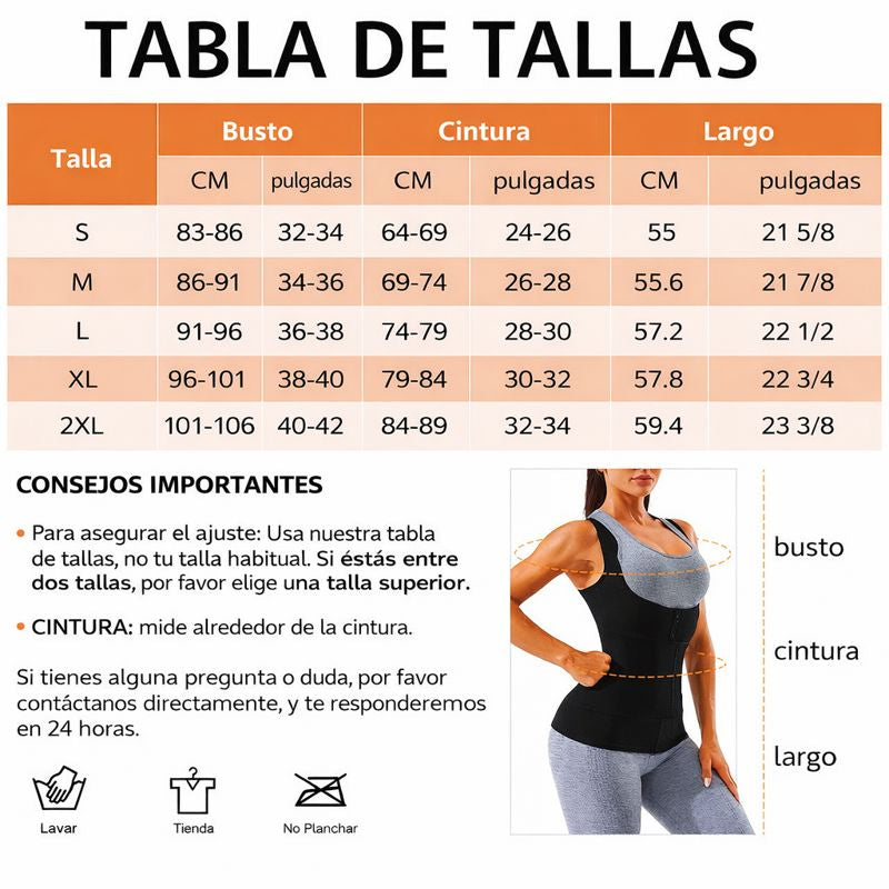 Chaleco Reductor NeopreneShaper®️