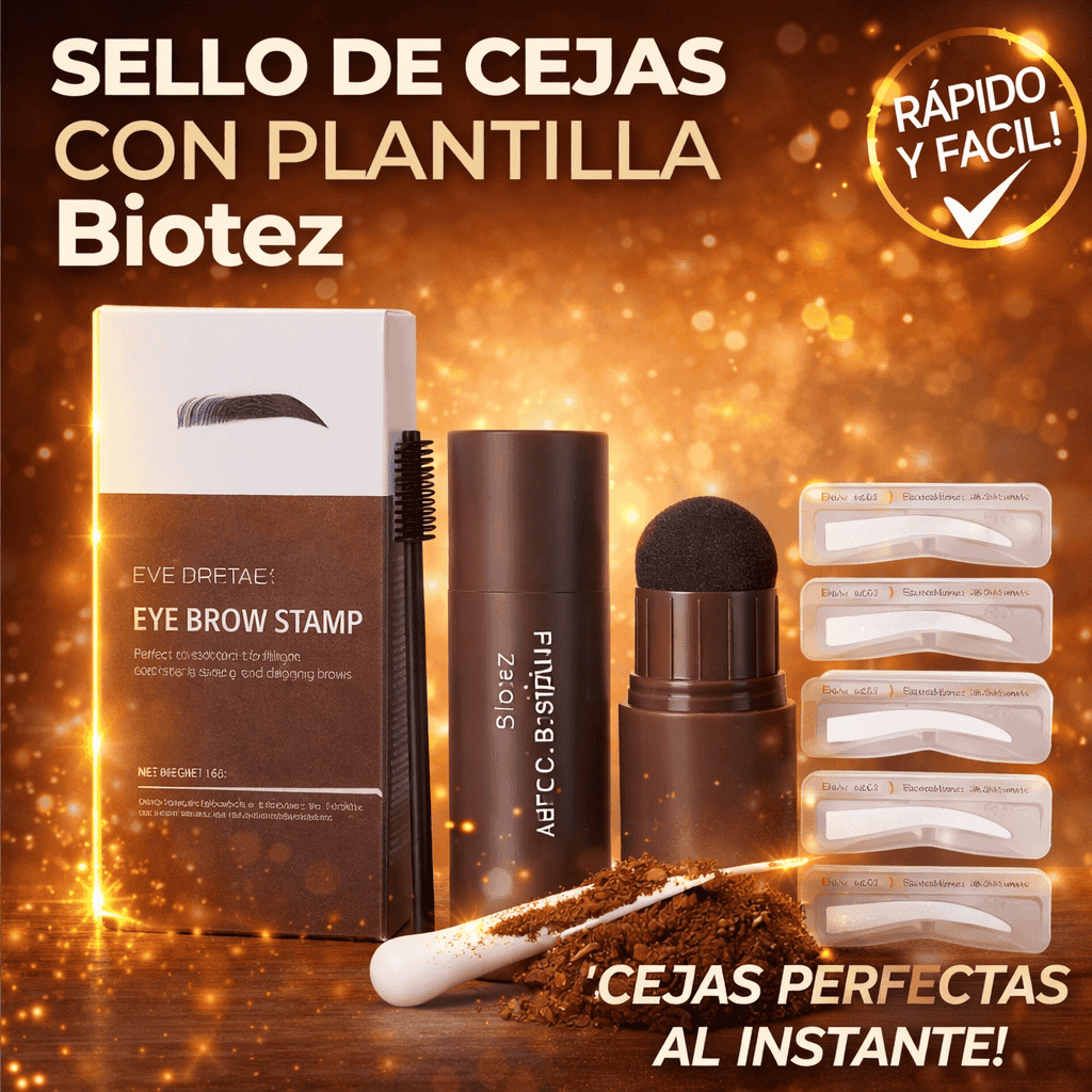 Sello De Cejas Con Plantillas Biotez®