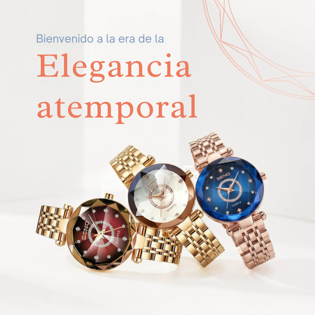 Reloj Metalico Seno LumindDiamond ™