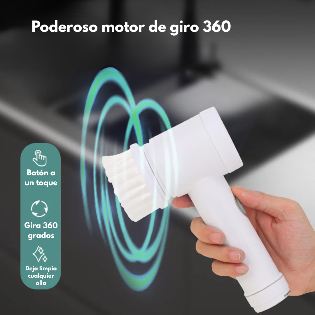 Magic Brush Cepillo Limpieza Electrico 5 LimpioMagix®