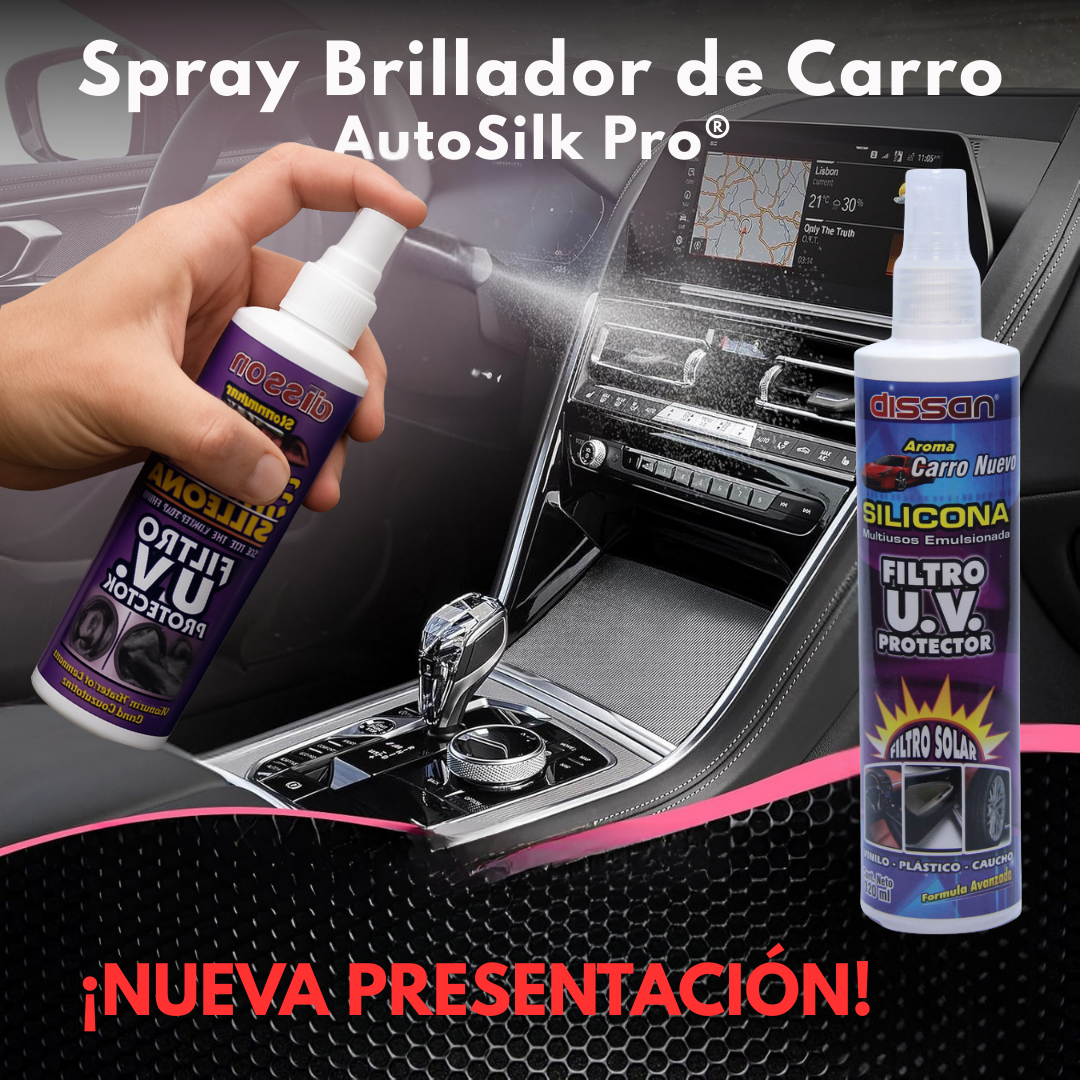 Spray Brillador de Carro - AutoSilk Proo®