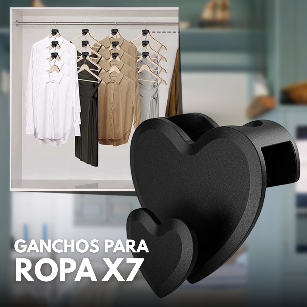 Fixio® - Combo Agarradera Banoganchos X7