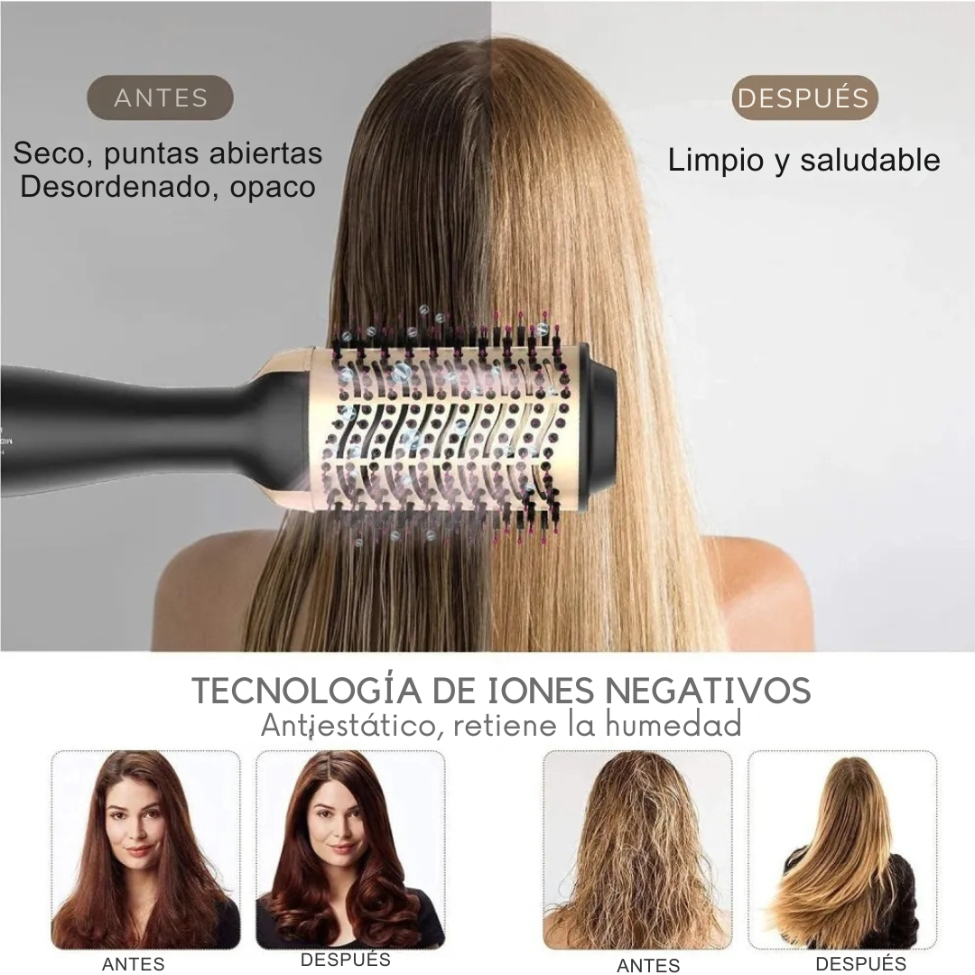 Cepillo Secador Voluminizador Keratin 3d KeratiShine®