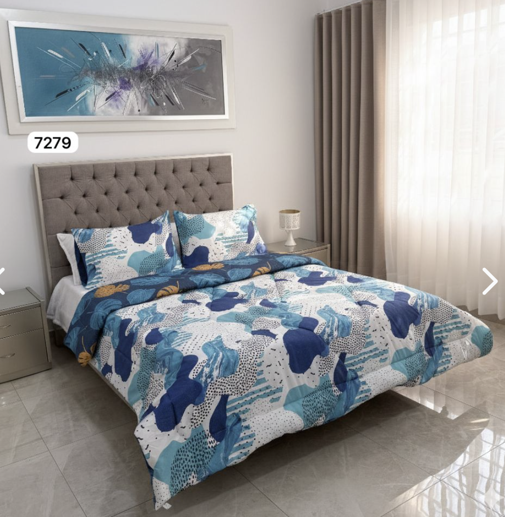 Edredon Acolchado DobleFaz Foam® | Cama Doble 1.40cm*1.90cm