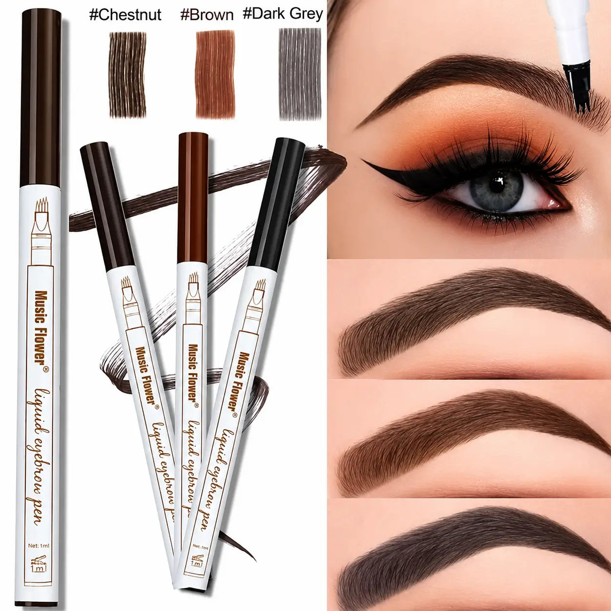 PAGUE 1 LLEVE 2 ⭐ Lapiz Picasso® Efecto Microblanding Cejas