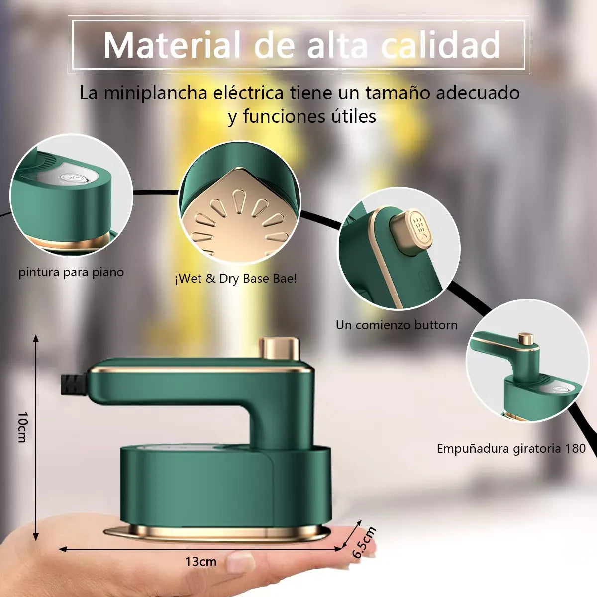 VaporiX® Mini plancha