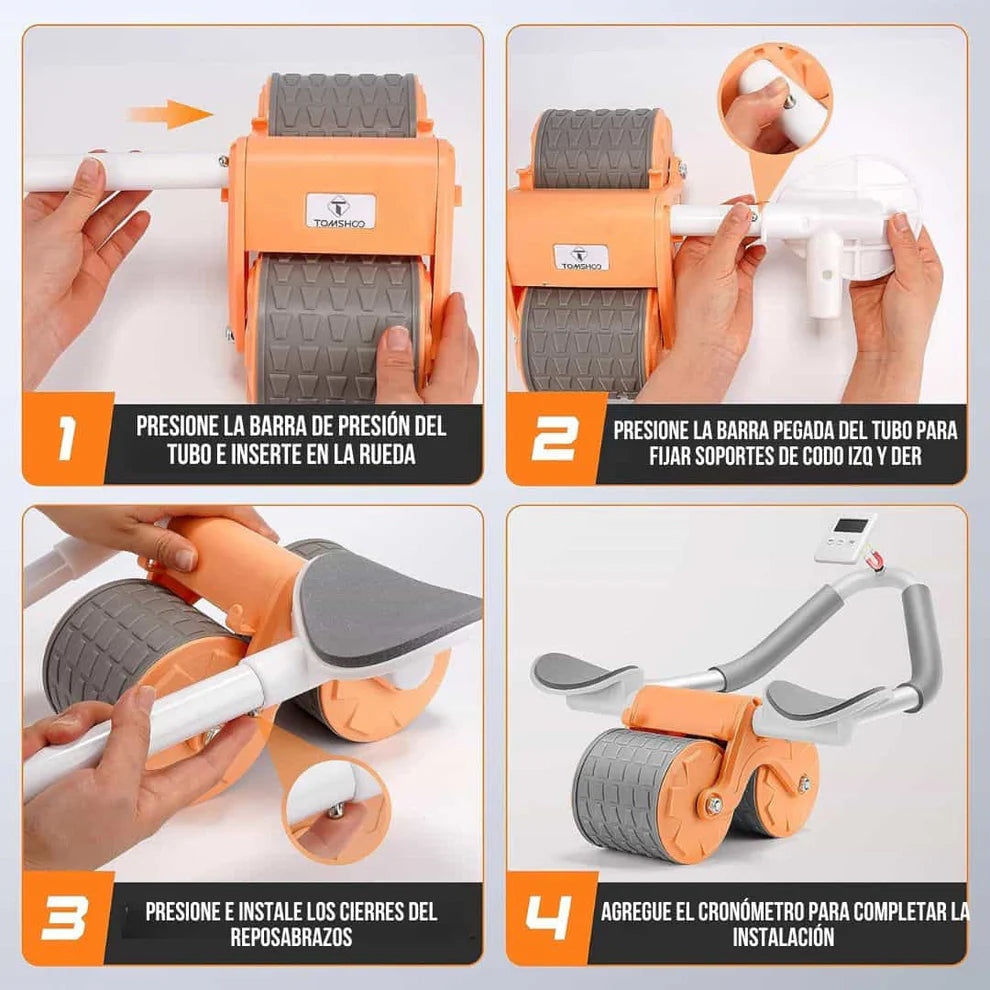 RUEDA DE EJERCICIO AbRebound® l Efecto rebote para todos los niveles