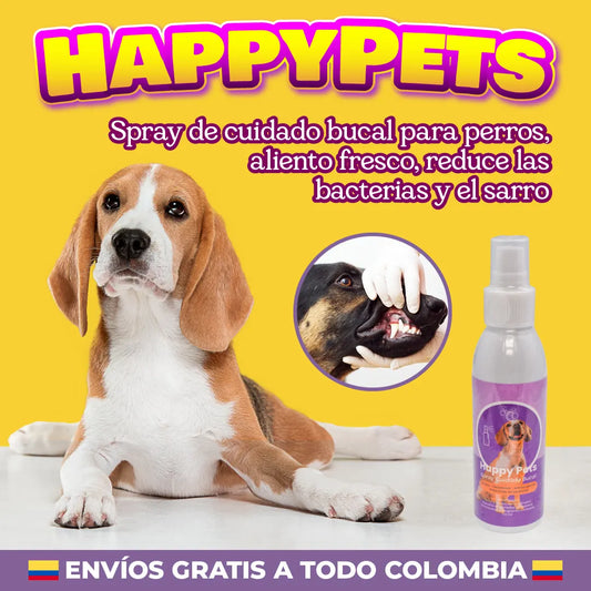 SPRAY HIGIENE BUCAL Happy® MASCOTAS