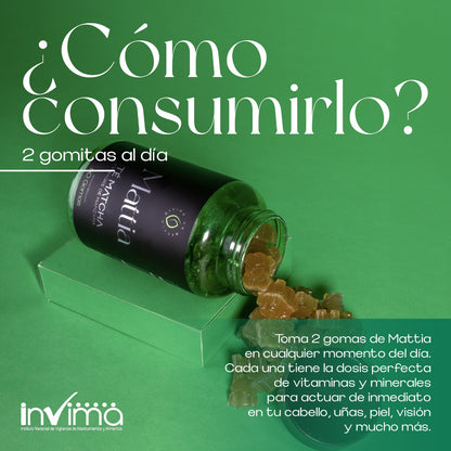 Gomitas Te Matcha+Vinagre de Manzana Equilibrium®