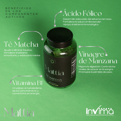 Gomitas Te Matcha+Vinagre de Manzana Equilibrium®