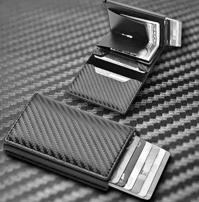BILLETERA DE CARBONO Luxure® | Proteccion Antirobo