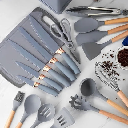 SET UTENSILIOS DE COCINA 19Piezas Luxure®