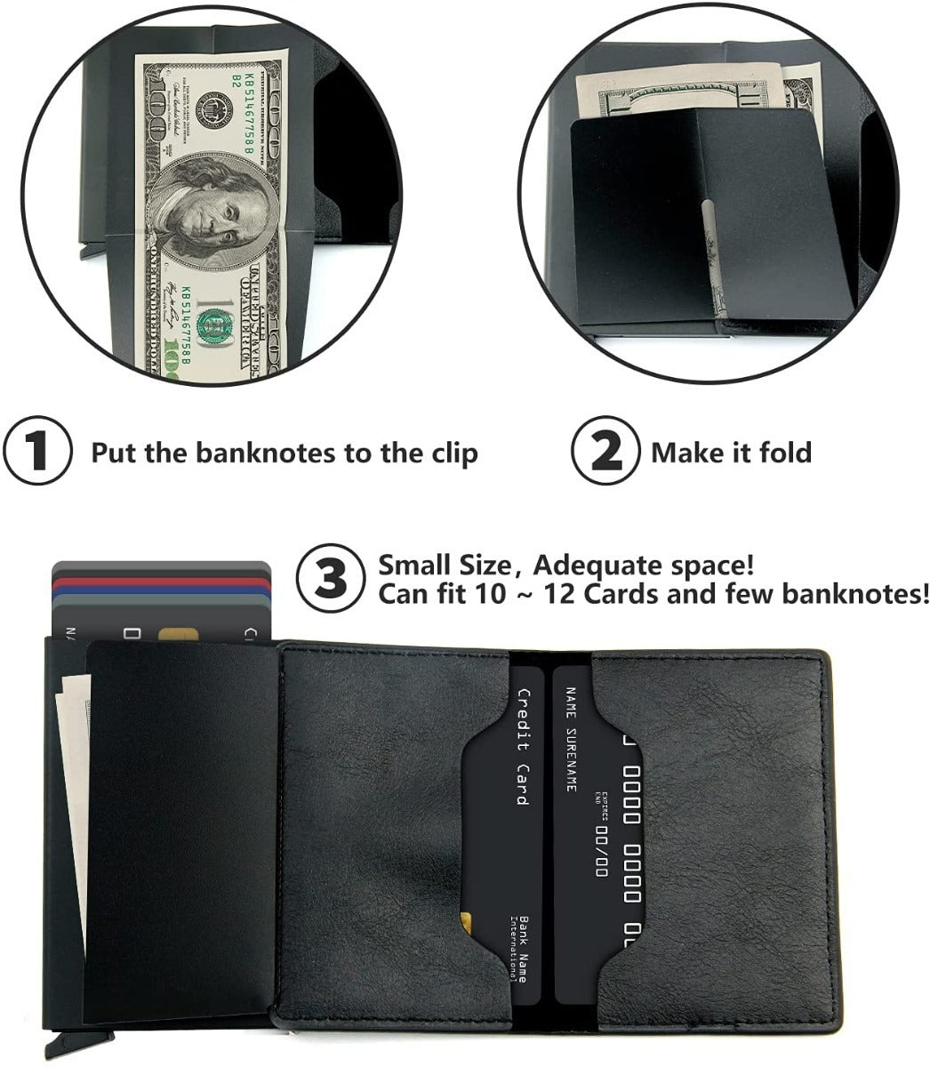 BILLETERA DE CARBONO Luxure® | Proteccion Antirobo
