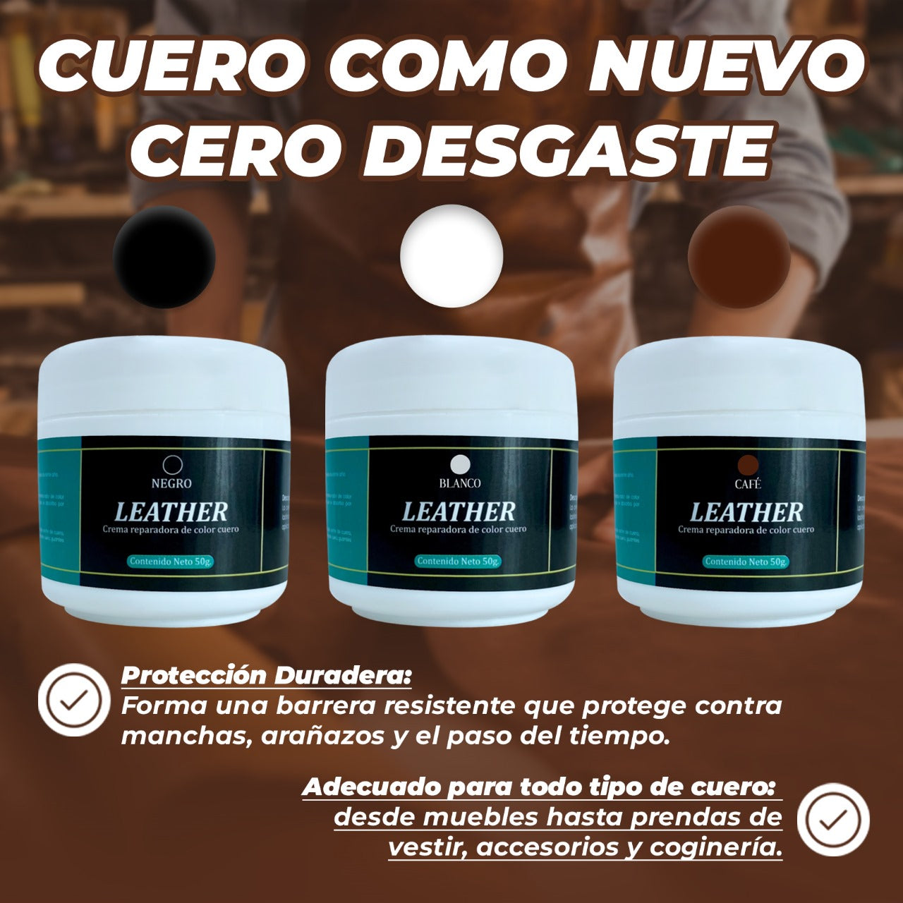 RESTAURADOR DE CUERO Furniture™️