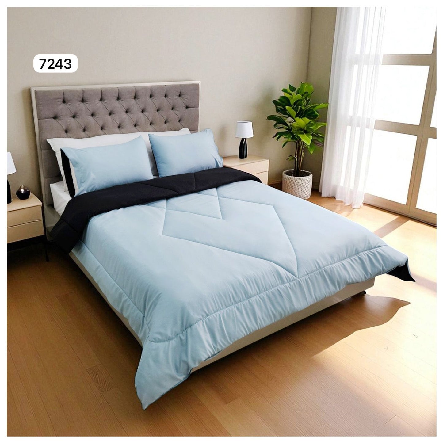 Edredon Acolchado DobleFaz Foam® | Cama Doble 1.40cm*1.90cm