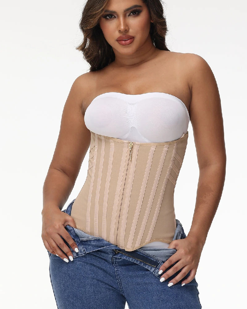 Siluvera® - Faja Cinturilla Con Varillas