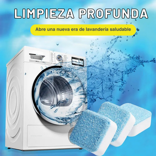 CAJA x12 PASTILLAS LIMPIEZA PROFUNDA LAVADORA | 1 Año sin suciedad🤩