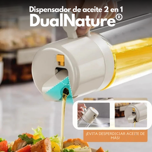 Dispensador de aceite 2 en 1 - DualNature®