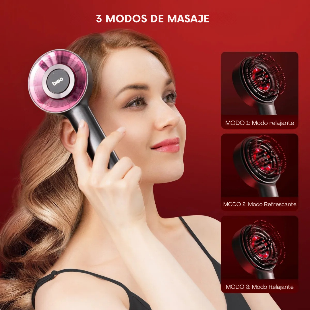 RedGlow® - Masajeador de cabello