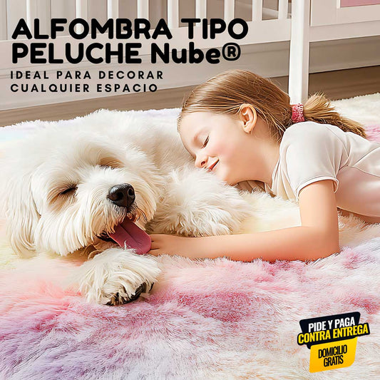 ALFOMBRA TIPO PELUCHE Nube®