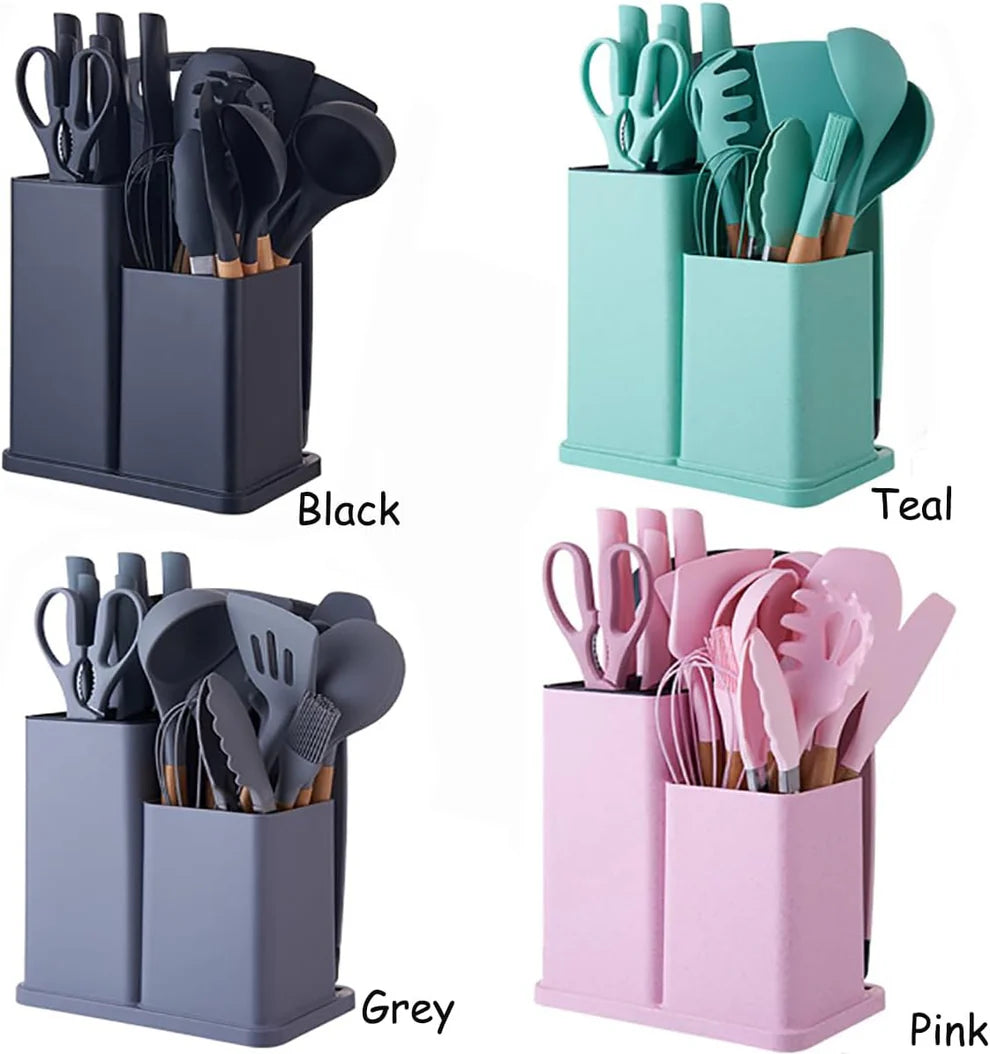 SET UTENSILIOS DE COCINA 19Piezas Luxure®