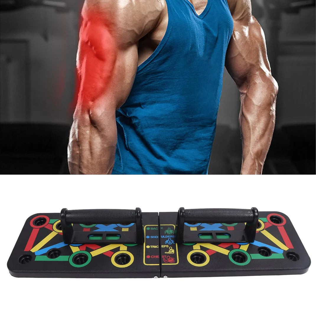 TABLA DE FLEXIONES FitPush® PLEGABLE | Ejercitate desde donde estes