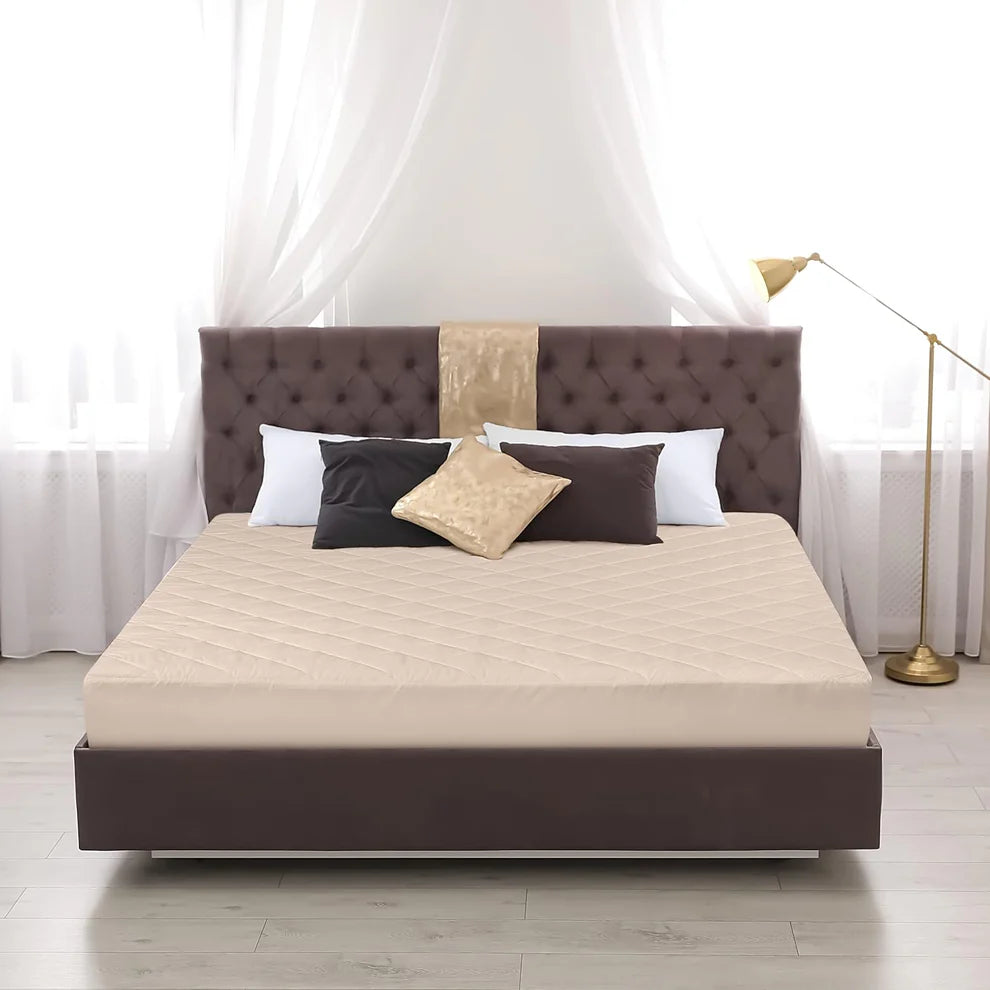 PROTECTOR DE COLCHON ANTIFLUIDO | Acolchado y Antibacterial⭐️