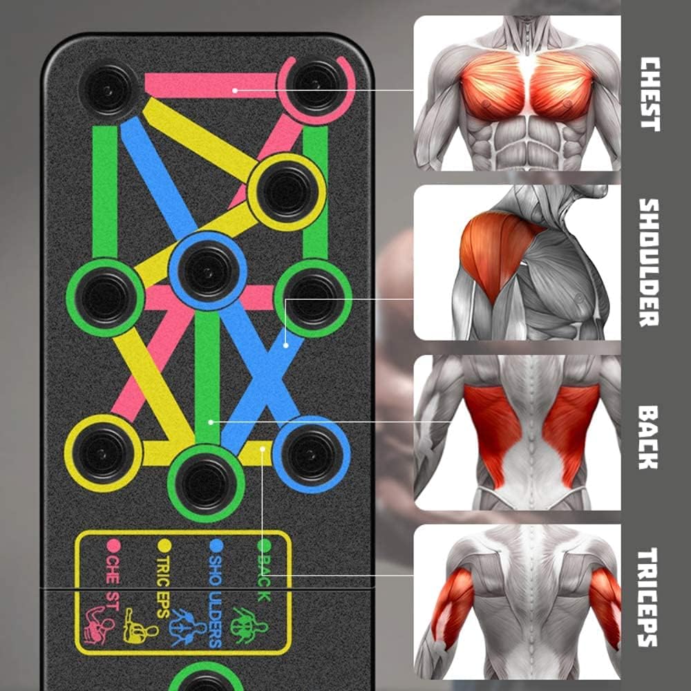 TABLA DE FLEXIONES FitPush® PLEGABLE | Ejercitate desde donde estes