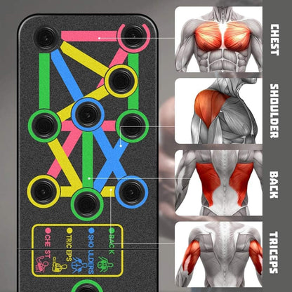 TABLA DE FLEXIONES FitPush® PLEGABLE | Ejercitate desde donde estes