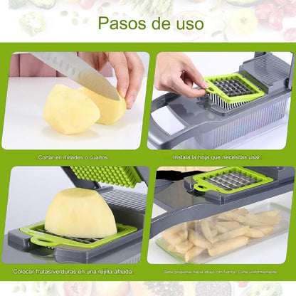PICADOR MULTIFUNCIONAL 14 EN 1 Veggie®