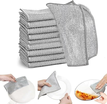 KIT X5 PAÑOS ANTIRAYONES Magic® 24cm | Tus utensilios de cocina como nuevos