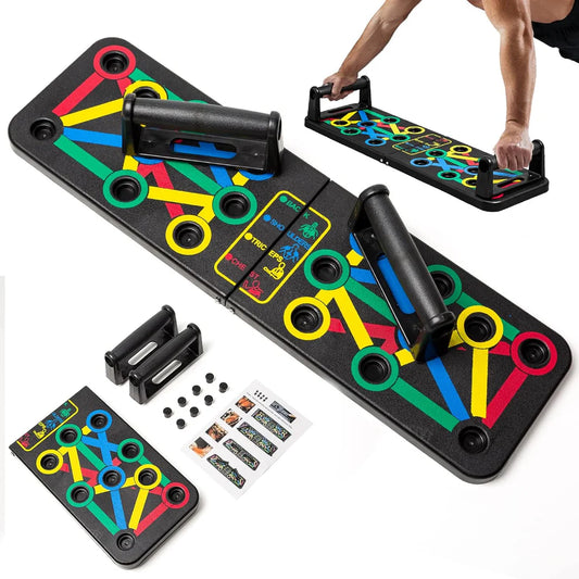 TABLA DE FLEXIONES FitPush® PLEGABLE | Ejercitate desde donde estes