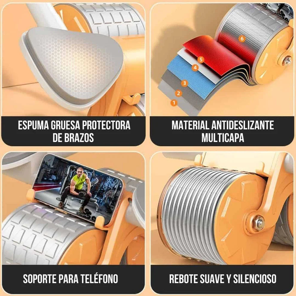 RUEDA DE EJERCICIO AbRebound® l Efecto rebote para todos los niveles