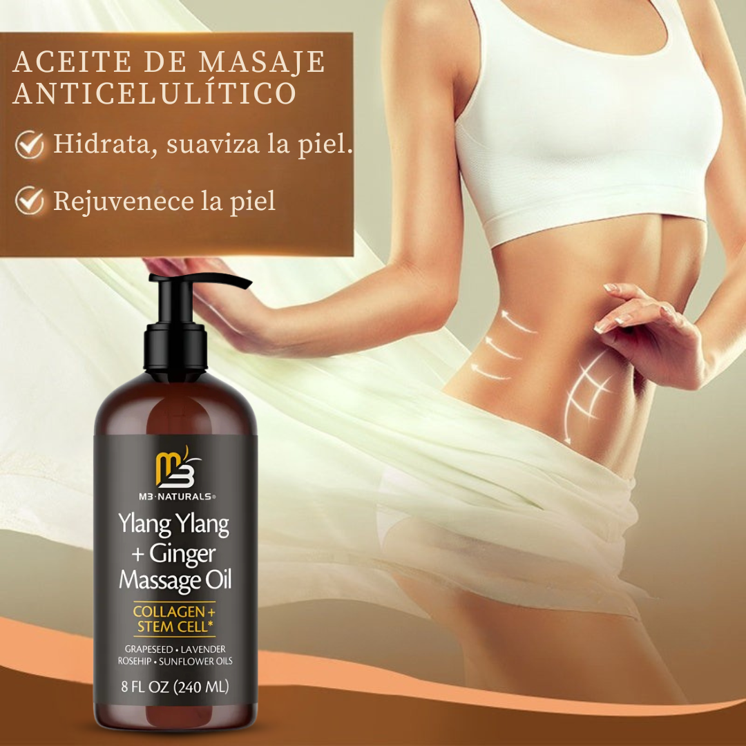 Aceite anticelulitis masajeador - CelluSilk®