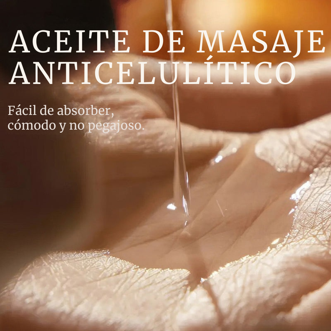 Aceite anticelulitis masajeador - CelluSilk®