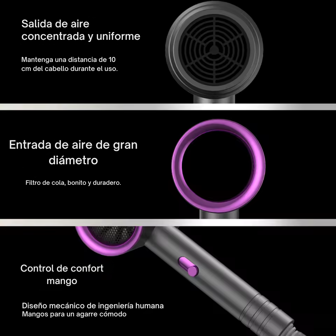 Secadora De Cabello Supersonico  - Hair Dryer